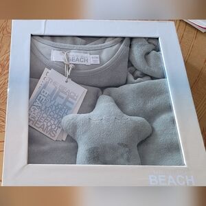 Barefoot Dreams Star Accent Set - Soft Gray